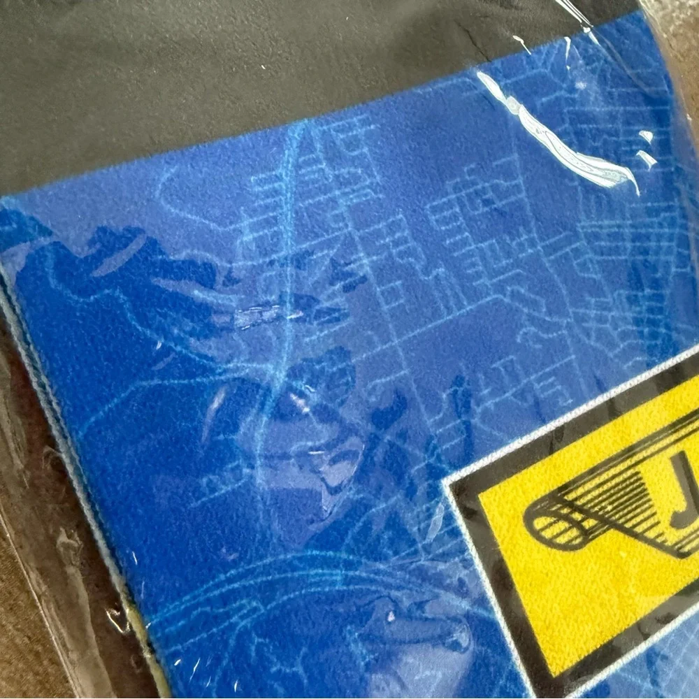 NEW JB Hunt Socks Blue‎ Dress Socks Crew Length